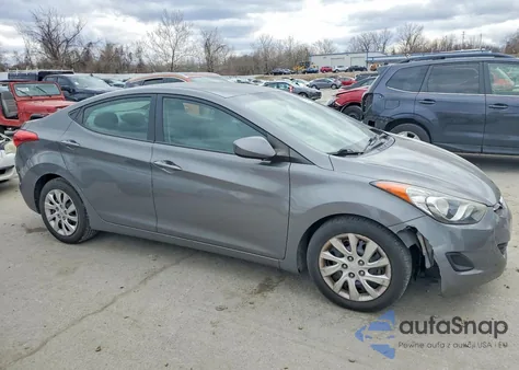 2013 Hyundai Elantra Gls from USA, damaged, VIN 5NPDH4AE6DH151901